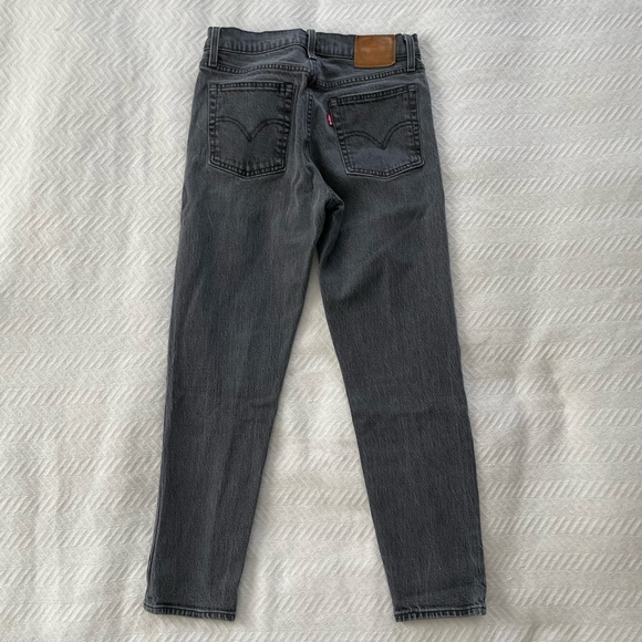 Levi’s Wedgie Fit Washed Black Size 27 - Picture 3 of 6